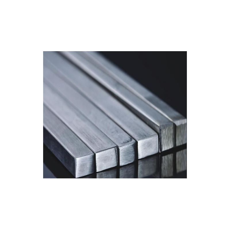 Barre carrée en acier inoxydable Barre de profil en barre carrée solide V2A, acier inoxydable Barre carrée en acier inoxydable Barre de profil en barre carrée solide V2A, acier inoxydable