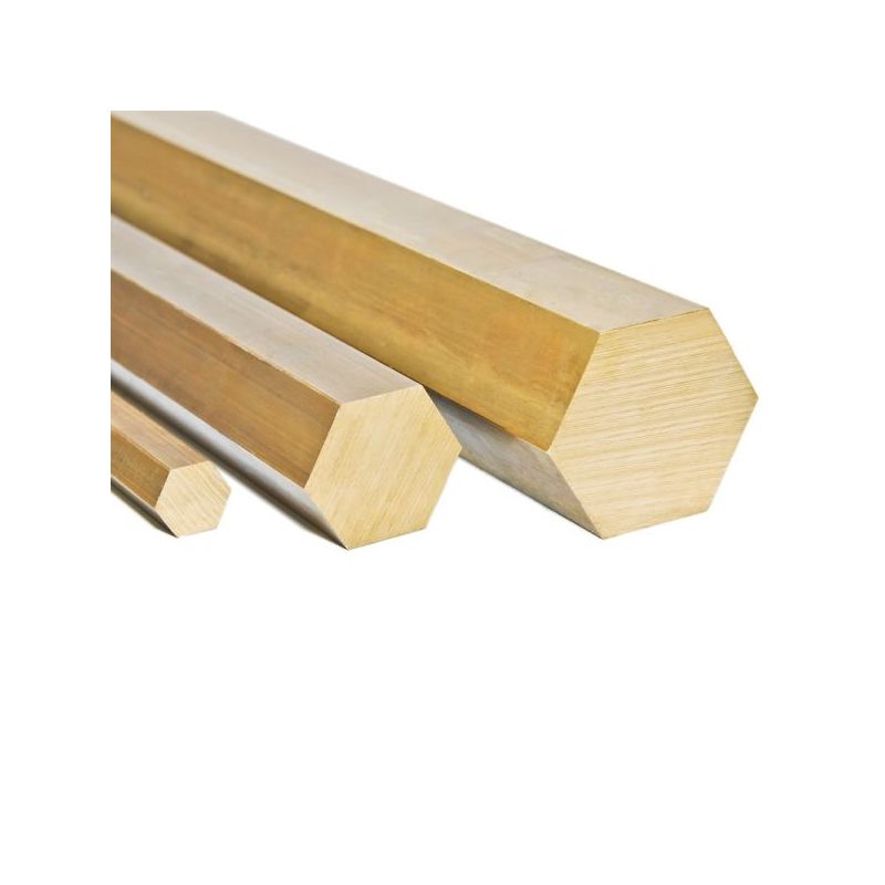Laiton Ø4mm-27mm hexagone 2.0401 tige hexagonale MS58 tige 6 points Ms solide mat, laiton Laiton Ø4mm-27mm hexagone 2.0401 tige hexagonale MS58 tige 6 points Ms solide mat, laiton