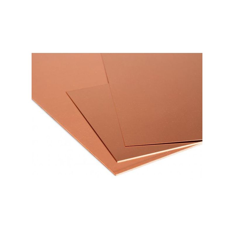 Feuille de cuivre Plaques de 1 mm Feuille de cuivre Feuille mince sélectionnable de 100 mm à 2000 mm, cuivre Feuille de cuivre Plaques de 1 mm Feuille de cuivre Feuille mince sélectionnable de 100 mm à 2000 mm, cuivre