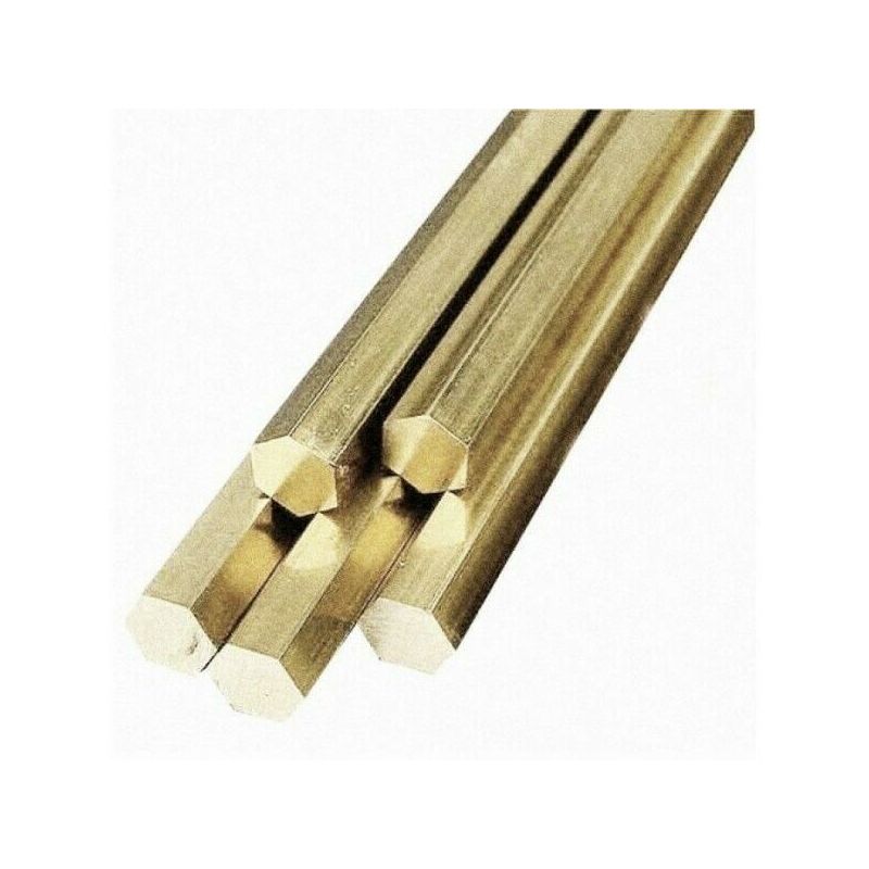 Hexagone laiton Ø5mm-40mm hex 2.0401 CuZn33Pb3 Ms58 matière solide Hexagone laiton Ø5mm-40mm hex 2.0401 CuZn33Pb3 Ms58 matière solide