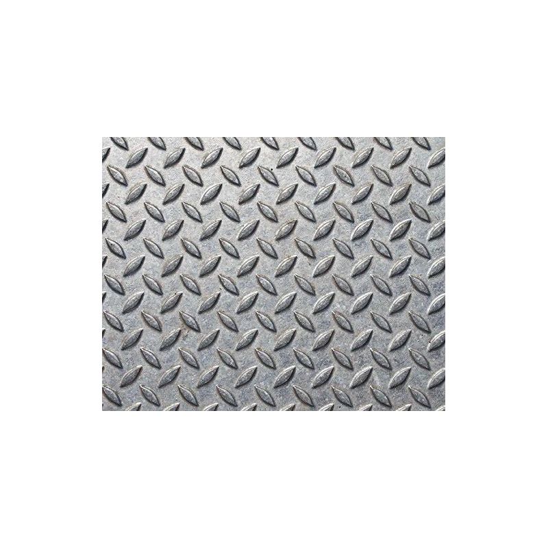 Tôle quadrillée en acier 5/6.5mm, tôle quadrillée en fer 100mm à 2000mm coupée Tôle quadrillée en acier 5/6.5mm, tôle quadrillée en fer 100mm à 2000mm coupée