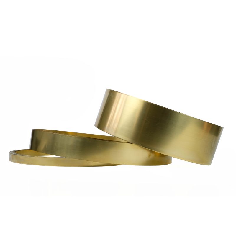 Bande en laiton 0,05-0,4 mm bande en film CuZn37 plat 2,0321