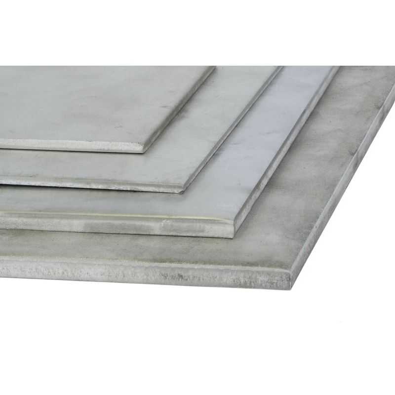 Tôle d'acier inoxydable 1.2mm-2mm (Aisi - 304 (V2A) / 1.4301 / X5CrNi18-10) Plaques Découpe de tôle sélectionnable taille Tôle d'acier inoxydable 1.2mm-2mm (Aisi - 304 (V2A) / 1.4301 / X5CrNi18-10) Plaques Découpe de tôle sélectionnable taille