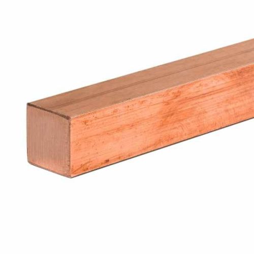 Barre carrée en cuivre 6x6-40x40mm barre carrée en cuivre 2.0065 tige carrée Cu-ETP Evek GmbH - 1