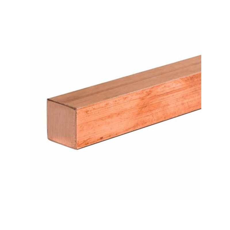 Barre carrée en cuivre 6x6-40x40mm barre carrée en cuivre 2.0065 tige carrée Cu-ETP Evek GmbH - 1