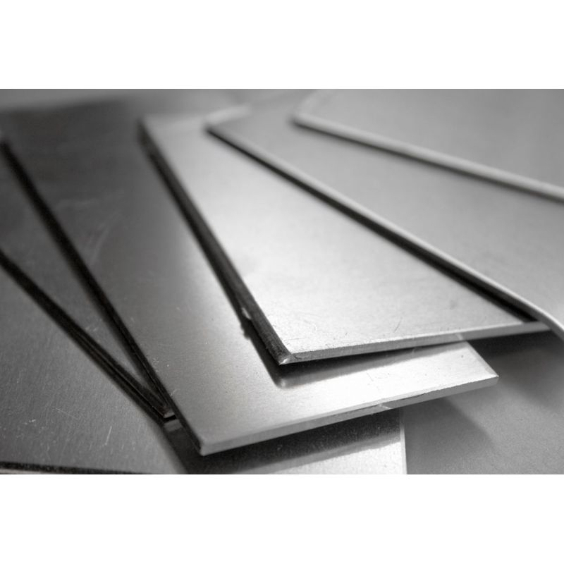 Nickel 200 Feuille 0.5-3mm 2.4060 Plaques Alliage 200 Ni 99.9% Coupe sur mesure 100-1000mm