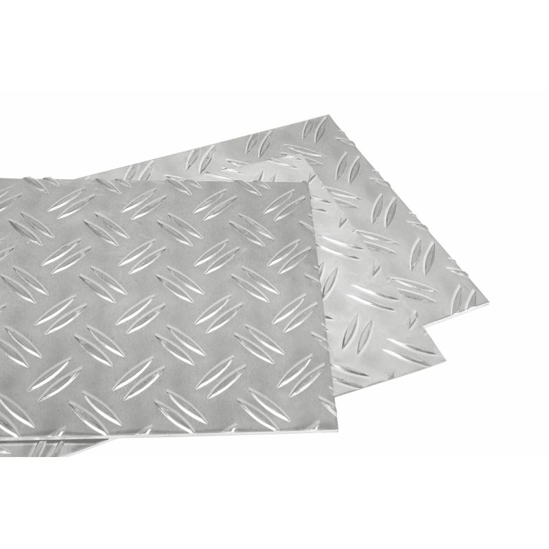 Tôle d’aluminium à relief 1,5/2 mm - 5/6,5 mm au choix Tôle d’aluminium à relief duo Tôle d’aluminium plaquette aluminium tôle