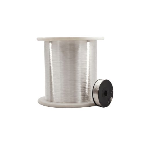 Fil de cuivre argenté Ø0,1-1 mm, fil d’argent avec âme en cuivre, pour bijoux, 2 à 750 mètres