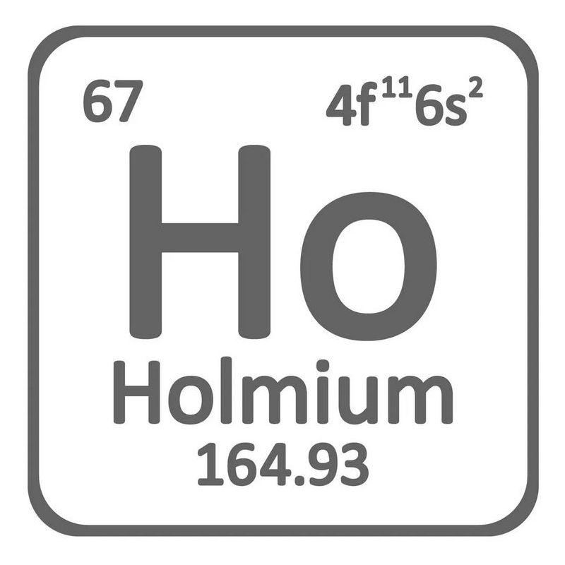Holmium 99,9% élément Ho 67 pur 99,99 Métaux rares 1gr-5kg