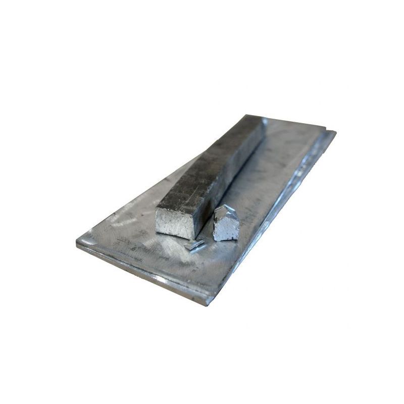 Lingot de métal propre en blocs métalliques 10 g à 5 kg, pureté 99,95 %, cadmium élément 48, CD