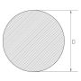 Barre en acier inoxydable 6mm-500mm 1.4462 UNS S31803 Profil de barre ronde AISI 318