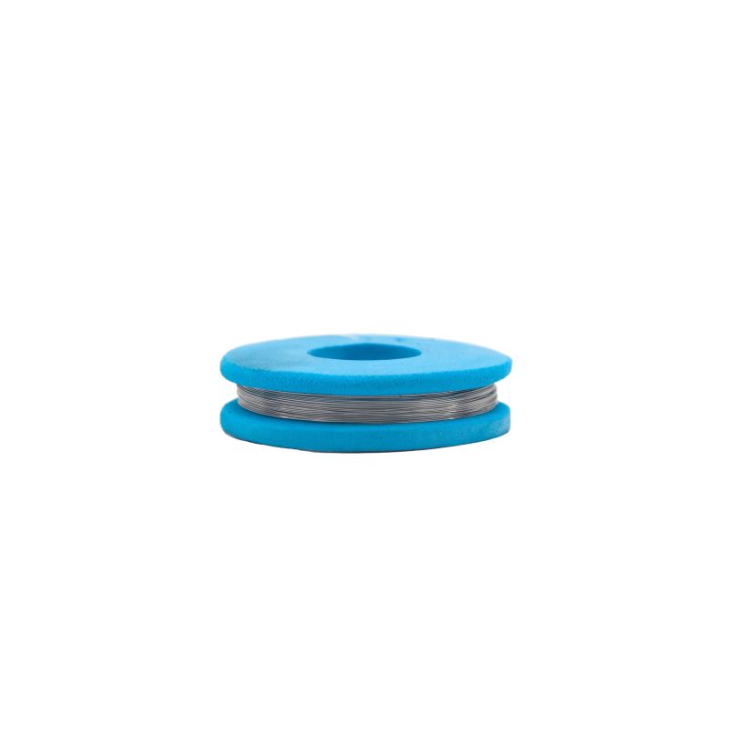 Fil souple rond 0.5 mm - Acier inoxydable 316L Doré x5m - Perles & Co
