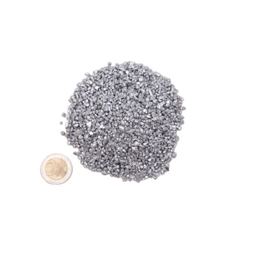 Alu Granules 99.9% Pur Aluminium Haute Pureté Recyclé 100gr-5kg