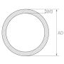 Tube de cuivre recuit 1x0.2mm-3x0.5mm Cu-DHP/CW024A en bobine 2.1990