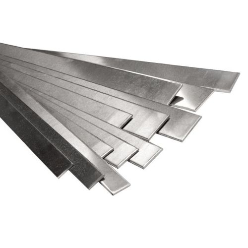 Bande de tôle d'aluminium Barre plate 20x0.5mm-90x1mm Découpe Bande