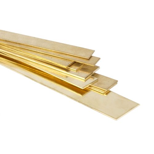 Acheter des bandes de tôle en laiton, barre plate 30x2mm-90x6mm, découpe en bandes