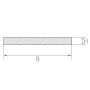 Bande de tôle en acier à ressort 1.4310 Barre plate 30x2mm-90x6mm Découpe en bande