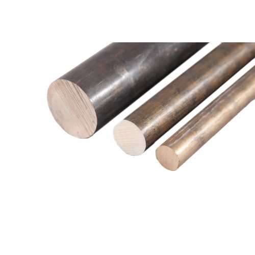 Tige en bronze 13-51 mm Rg7 tige ronde 2,1090 CuSn7ZnPb CC493K