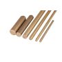 Barre en laiton Ø42-400mm Barre ronde en laiton Matériau rond 2.0401 CuZn39Pb3 Ms58 Barre ronde en laiton
