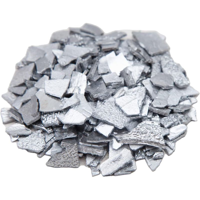 Chrome Cr 99% pur métal élément 24 flakes fournisseur chrome flakes