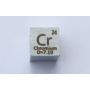 Cube métal chrome Cr 10x10mm poli pureté 99,7%