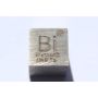 Cube en métal de bismuth Bi 10x10mm poli 99,99% pureté