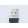 Cube en métal de samarium Sm 10x10mm poli 99,95% pureté