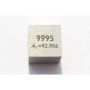 Niobium Nb métal cube 10x10mm poli 99,95% pureté Niobium cube