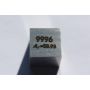Cube de métal cobalt 10x10mm poli pureté 99,96%