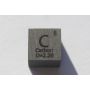 Carbone C métal cube 10x10mm poli 99,9% pureté cube