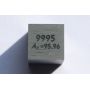 Cube en métal poli 10x10mm pureté