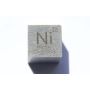 Cube en métal poli 10x10mm pureté