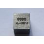 Cube en métal poli 10x10mm pureté