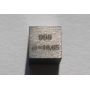 Cube en métal poli 10x10mm pureté