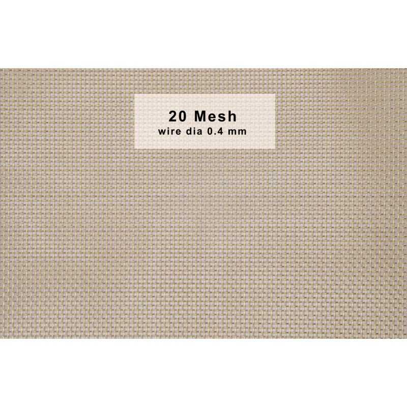 Laiton tissé 20-120 Mesh Largeur 50mm-300mm CuZn36 CW507L Grille Filtre Filaire