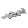 Nickel Cathode Ni 99% Anode Création Bricolage Tôle Nuggets 20x20mm