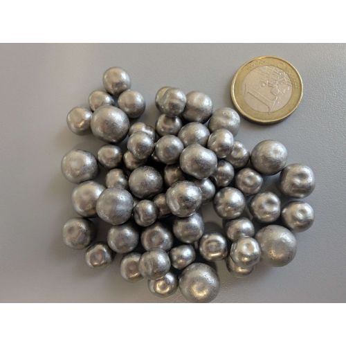 Bille de nickel Ni Élément 28 99,99% 5 g - 5 kg