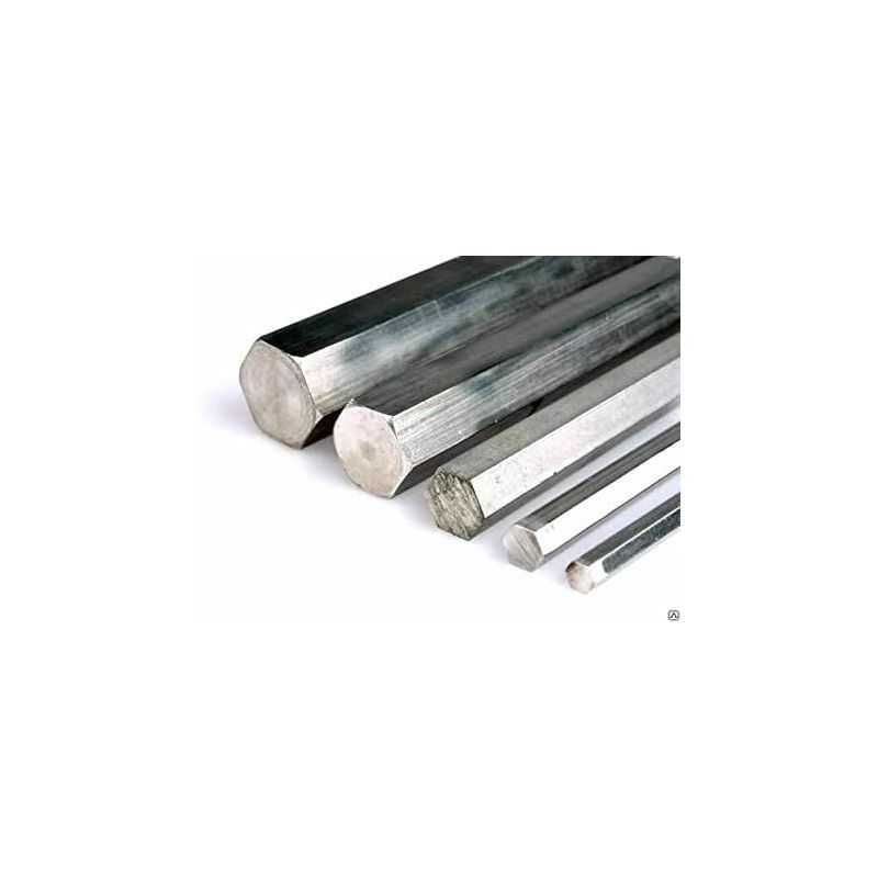 Barre hexagonale en aluminium 4-60mm Alliage 6061 (AlMg1SiCu) 0.1-1 mètre