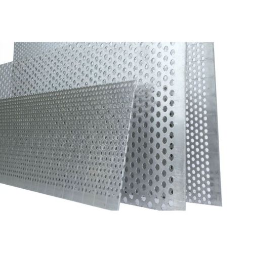 Tôle perforée en aluminium RV3-5, découpe de plaque au choix, dimensions sur demande possibles, aluminium